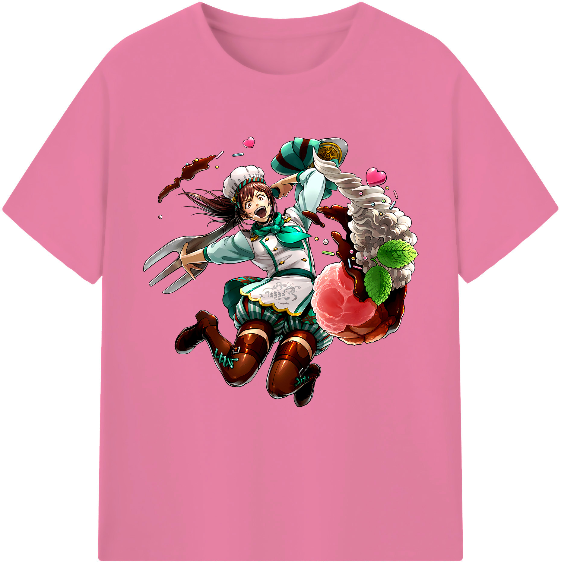 （画像用） 進撃の巨人 サシャ·ブラウス Attack on Titan Sasha Blaus 綿100％半袖Tシャツ（フロントプリント）